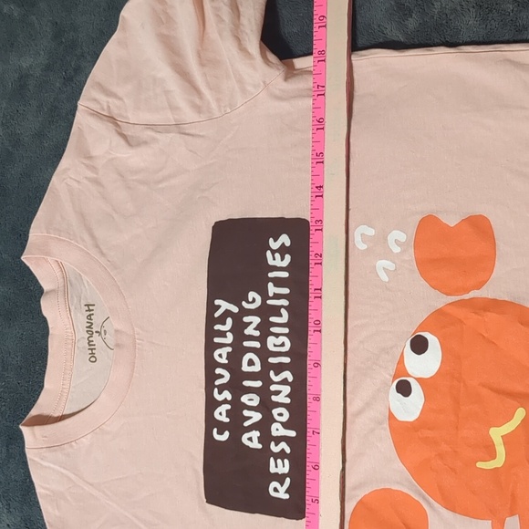 Ohmonah Crab t-shirt HTF retired rare shirt women's size Small - Picture 6 of 7